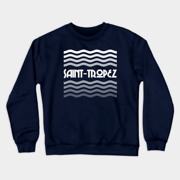 Saint-Tropez, France Crewneck Sweatshirt by Belcordi